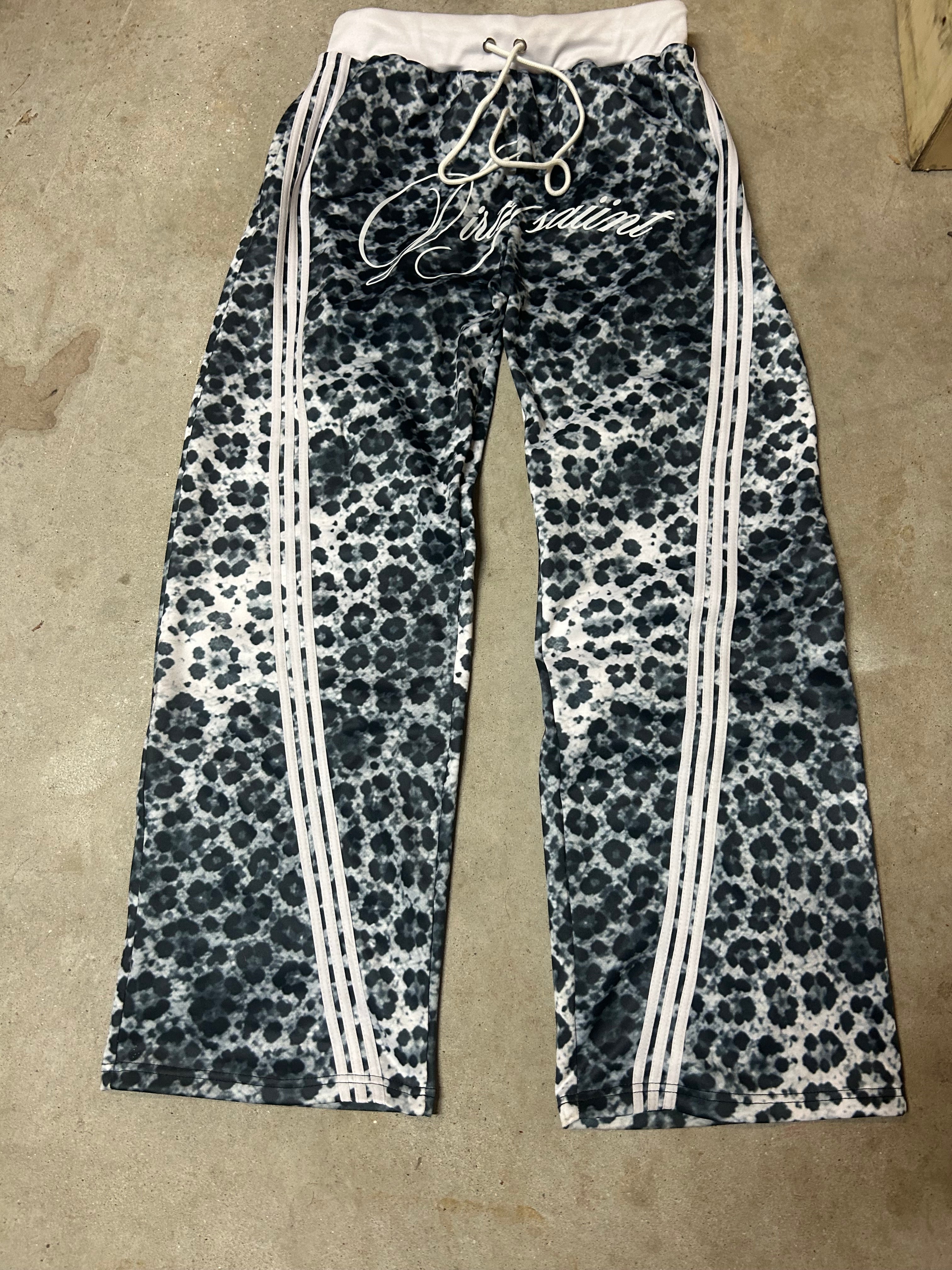 Dirty Saiint Leopard Print Tracksuit